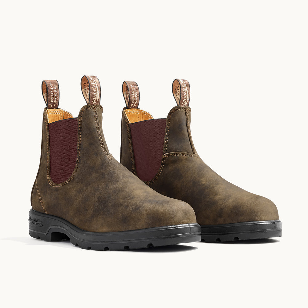 Unisex 585 Rustic Brown SHOES BLUNDSTONE 3 (W 6) Rustic Brown