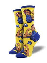 Load image into Gallery viewer, Socksmith Women&#39;s Rosie Socks Socks Socksmith Yellow  
