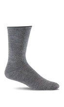 Load image into Gallery viewer, Sockwell Womens Skinny Minnie Crew SOX SOCKWELL S/M Charcoal 

