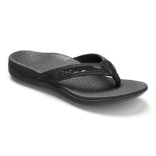 Load image into Gallery viewer, Vionic Women&#39;s Tide II Orthotic Flip Flop SHOES VIONIC 5 Black 
