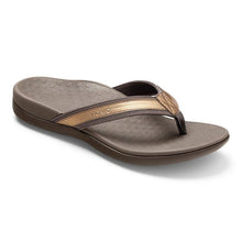 Load image into Gallery viewer, Vionic Women&#39;s Tide II Orthotic Flip Flop SHOES VIONIC 5 Bronze 
