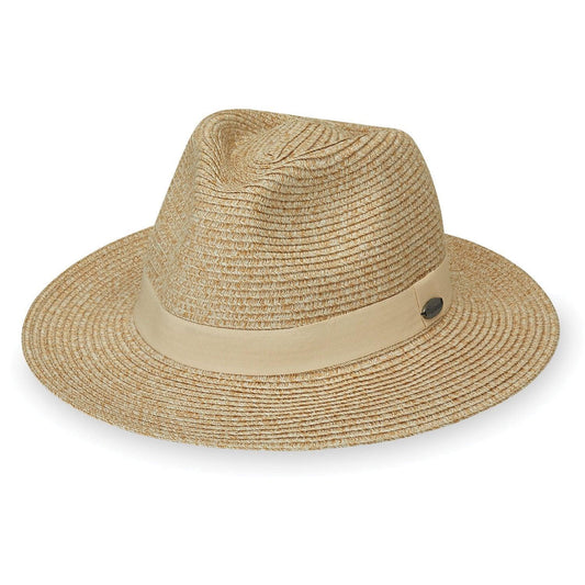 Wallaroo Caroline Two Tone Fedora HATS WALLAROO Beige  