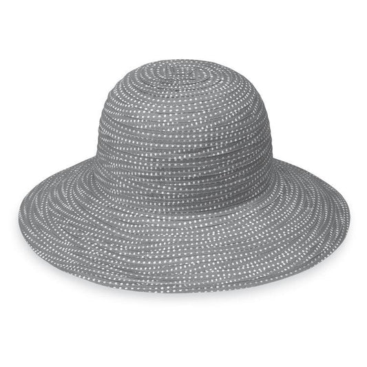 Women's Petite Scrunchie HATS WALLAROO Gray/White