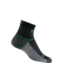 Load image into Gallery viewer, Wigwam Unisex Ultra Cool 1/4 SOX WIGWAM M Black 052 

