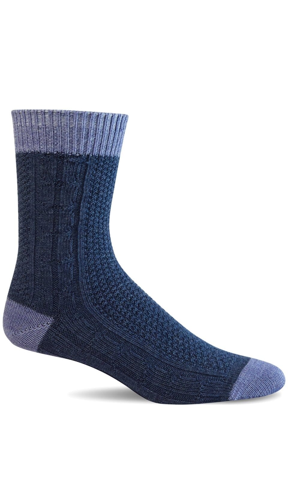 Women's Chunky Cable SOX SOCKWELL M/L Denim