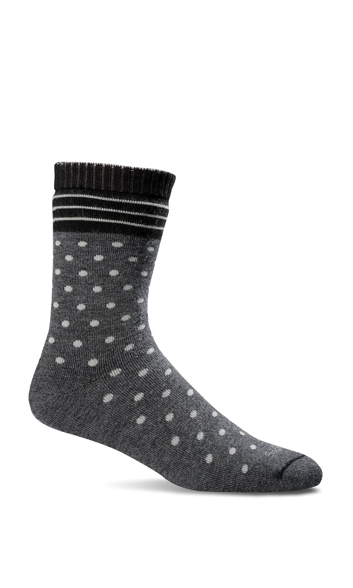 Women's Plush Relaxed Fit Crew SOX SOCKWELL S/M (4-7.5) Charcoal