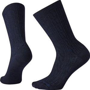 Smartwool Women's Everyday Cable Crew SOX SMARTWOOL M Navy 